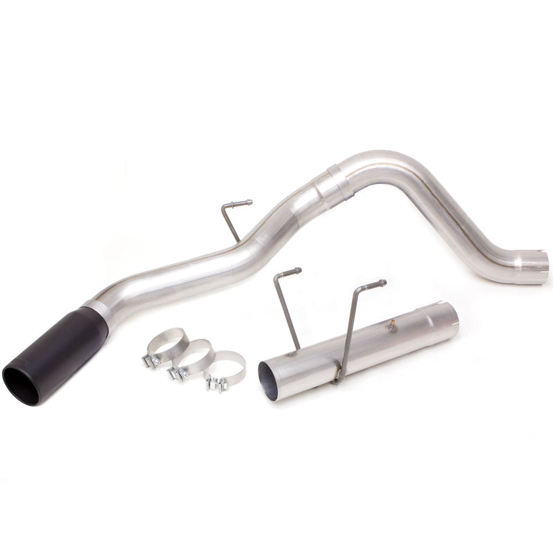 Banks Power Monster Exhaust 4.0 Single S/S-Black Tip 13-18 Ram 6.7L CCLB Banks Power