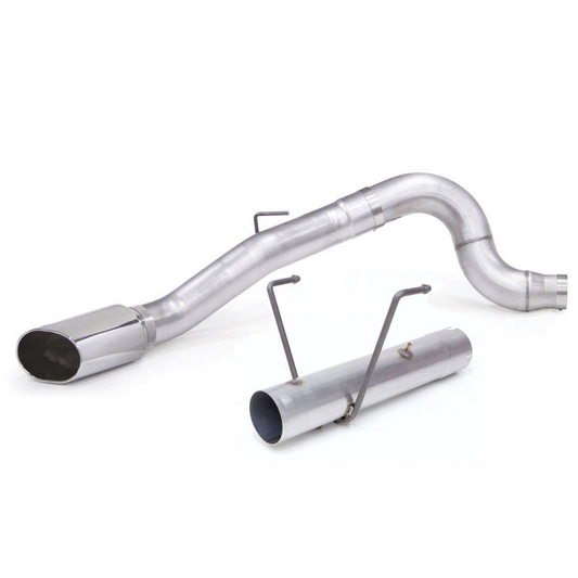 Banks Power Monster Exhaust System 5-inch Single Exit Chrome SideKick Tip for 13-18 Ram 2500/3500 6.7L Cummins CCLB Banks Power