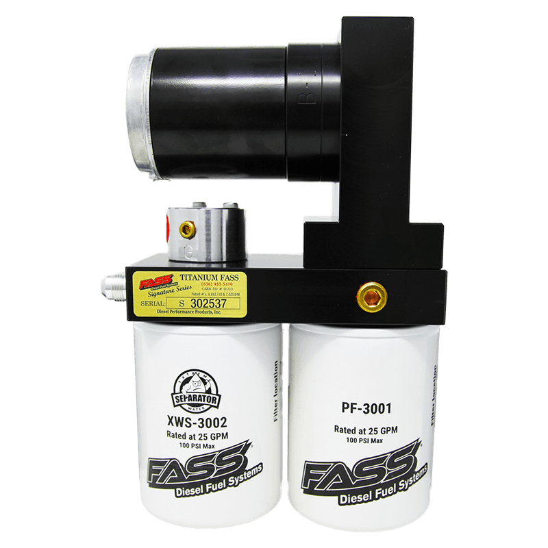 FASS Titanium Signature Series Diesel Fuel System 100GPH GM Duramax 6.6L 2001-2010 - TSC10100G