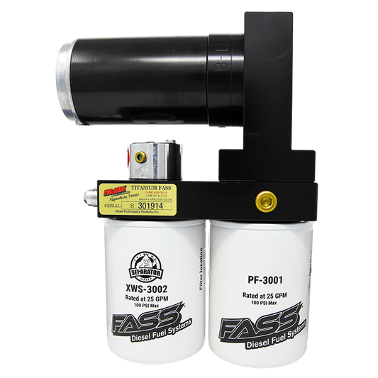 FASS TSD11140F110G Titanium Signature Series Diesel Fuel System 140F 110GPH 14'-18' RAM 1500 Ecodiesel - TSD11140F110G