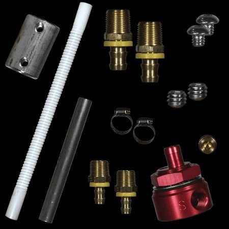 FASS STK1003 Diesel Fuel 5/8 In Fuel Module Suction Tube Kit Includes Bulkhead Fitting - STK1003