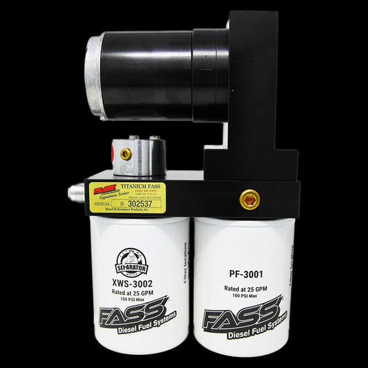 FASS Titanium Signature Series Diesel Fuel System 165GPH GM Duramax 6.6L 2001-2010 - TSC10165G