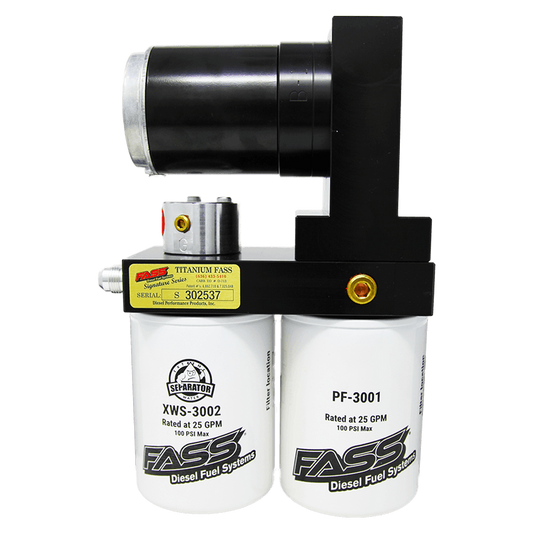 FASS Titanium Signature Series Diesel Fuel System 165GPH GM Duramax 6.6L 2011-2014 - TSC11165G